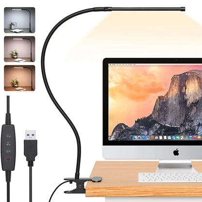 Dimmable Flexible LED Desk Lamp for Adaptive Workspaces