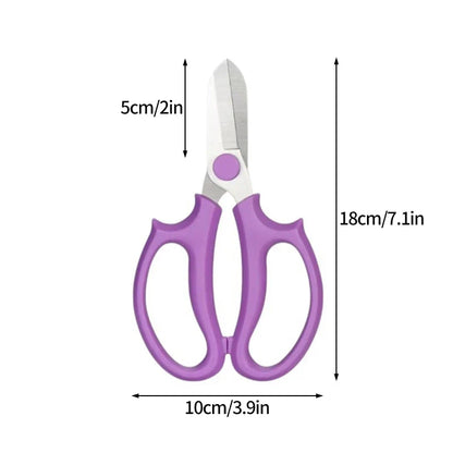 Professional Garden Shears with Ergonomic Handle - Precision Flower Pruner