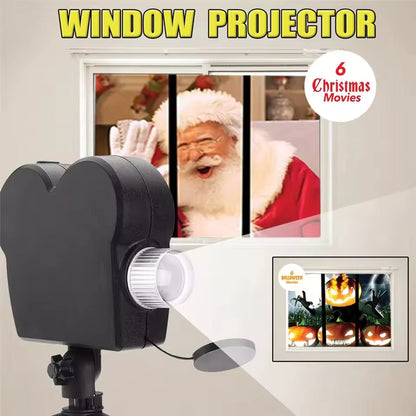 SpectraScare Projector – Ultimate Holiday Window Animation Kit