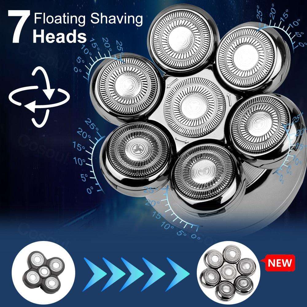 7 Electric Razors with Flexible Head
