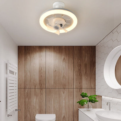 Rotating Ceiling Fan Lamp with Dual Functionality – 2 in 1