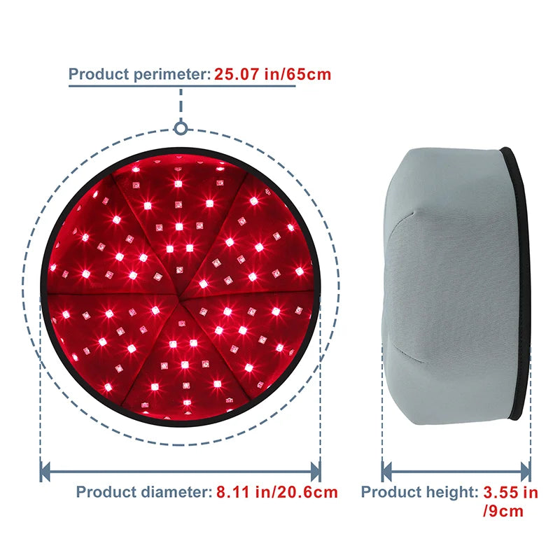Portable Light Therapy Cap for Hair Growth
