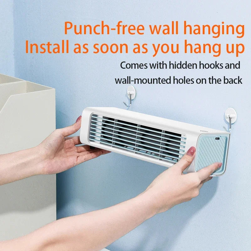bladeless Fan with Remote Control – Quiet and Stylish, 3 Speeds