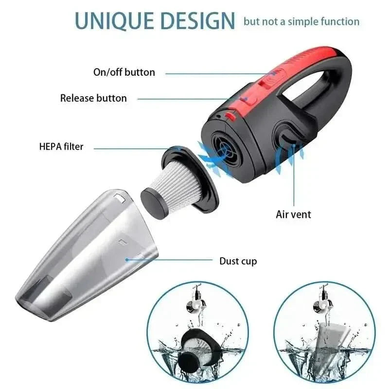 Powerful Handheld Vacuum Cleaner