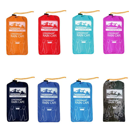 Adjustable 3-in-1 Waterproof Raincoat - Lightweight, Reusable for Men and Women, Perfect for Hiking, Hunting, and Climbing