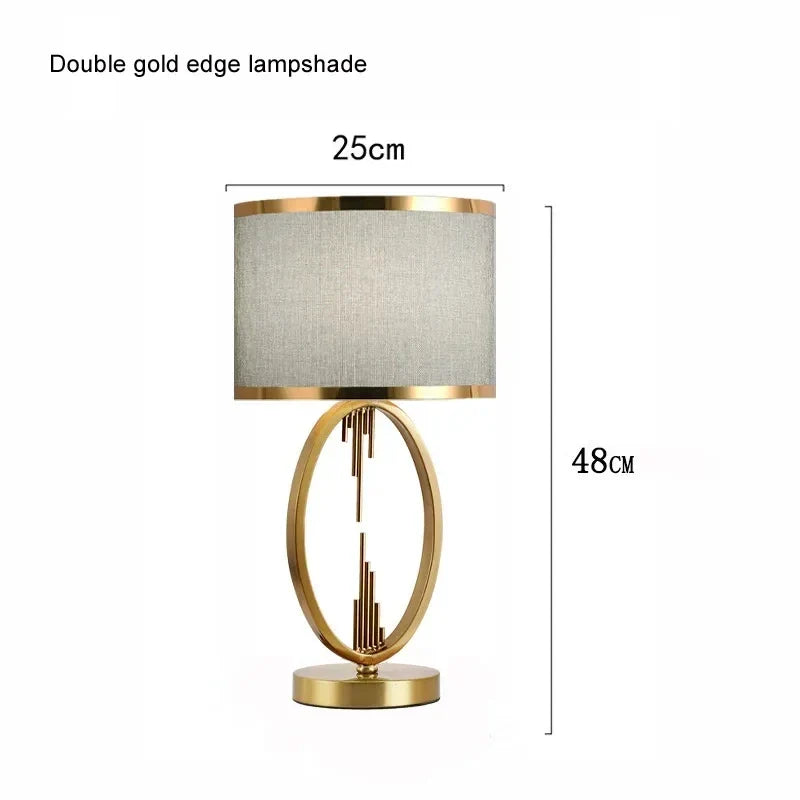Modern Desk Lamp for European Bedroom and Living Room - Creative Table Light
