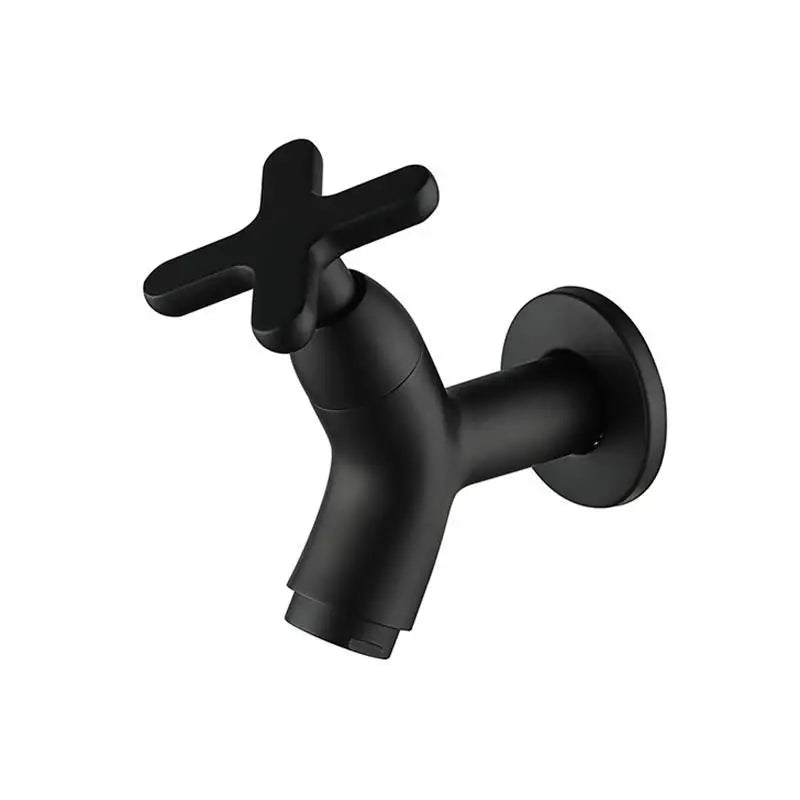 Solid Brass Wall-Mounted Cold Water Faucet