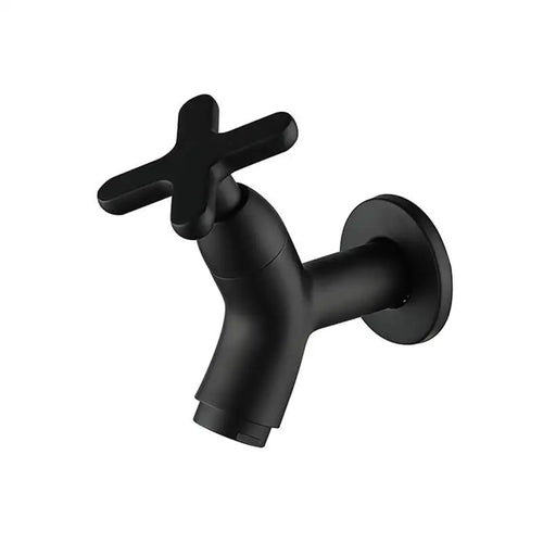 Solid Brass Wall-Mounted Cold Water Faucet