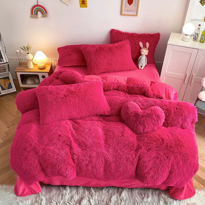 50% Off | Soft Bedding Set with Duvet Cover and 2 Pillowcases