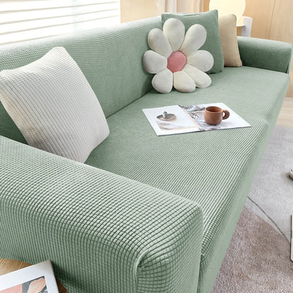 Elastic Sofa Protector Cover – Fits Corner and Standard Sofas