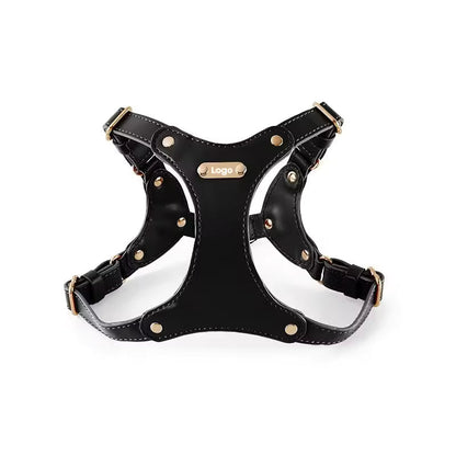 Customizable Leather Dog Harness for Ultimate Comfort