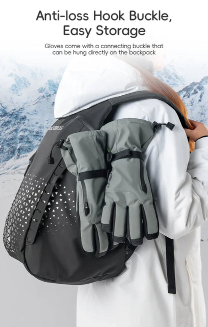 Weatherproof Touchscreen Ski Gloves for Adventurers