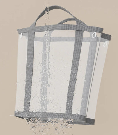 Collapsible Laundry Basket in Air Nylon