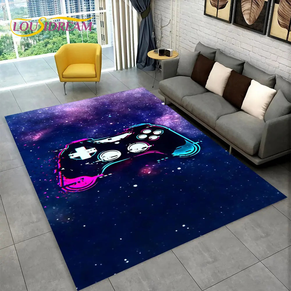 3D Soft Playmat for Kids and Gamers – Gamepad Floor Mat