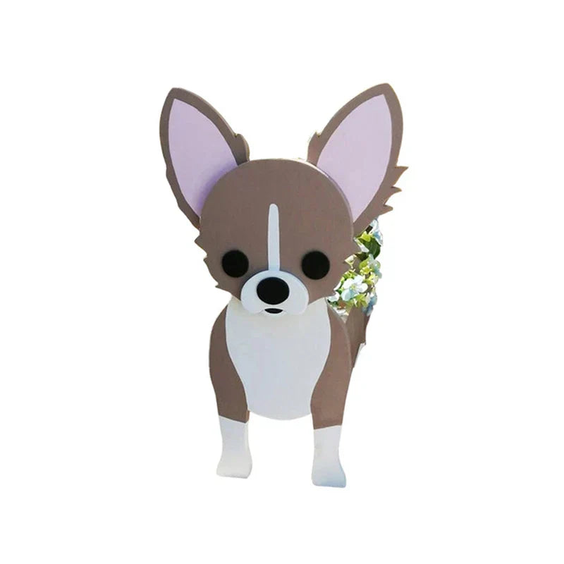 Dog Breed Flower Pot - Pawsome Plant Container for Pets