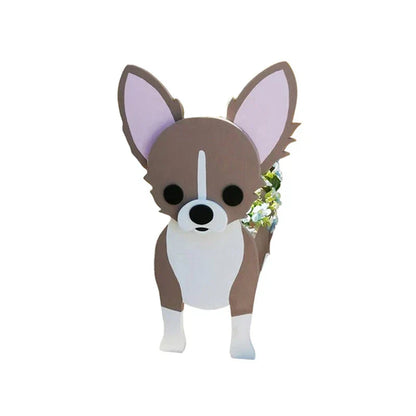 Dog Breed Flower Pot - Pawsome Plant Container for Pets