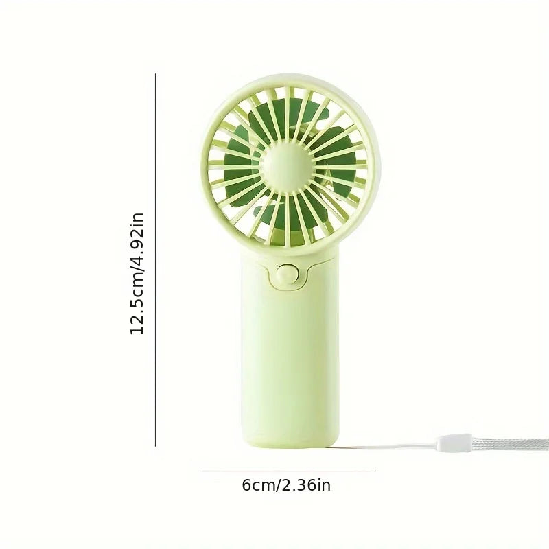 Compact & Lightweight Handheld Fan | Pocket-Sized Mini Fan