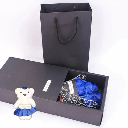 Elegant 7 Rose Soap Gift Arrangement