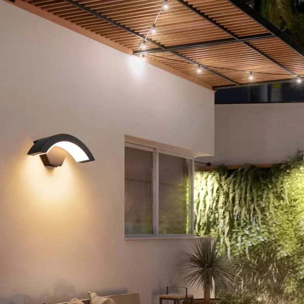 Adjustable 24W Waterproof Wall Light for Porch, Staircase, Hallway – 3000K/6000K