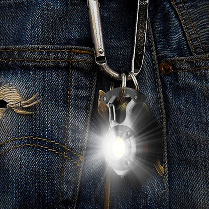 7-in-1 Keychain Camping Lamp for Survival Use