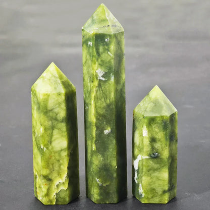 Natural Quartz Crystal Obelisk for Meditation and Chakra Healing Decor