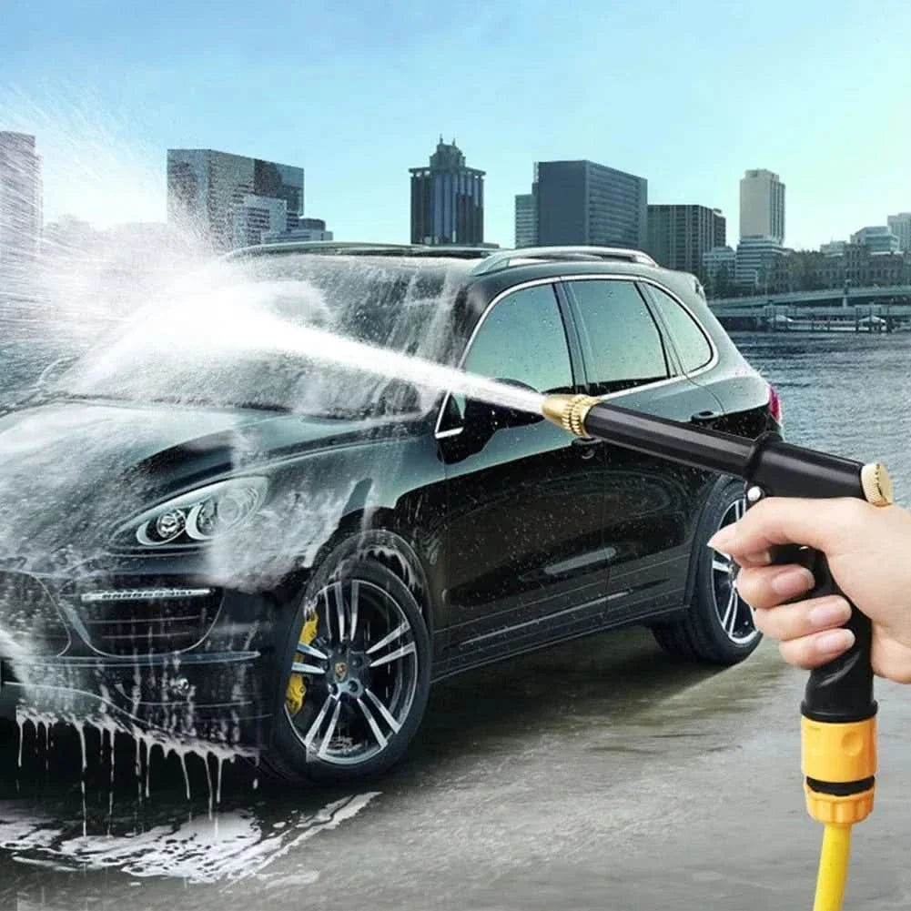 Adjustable High Pressure Spray Nozzle for Cleaning Cars and Gardens