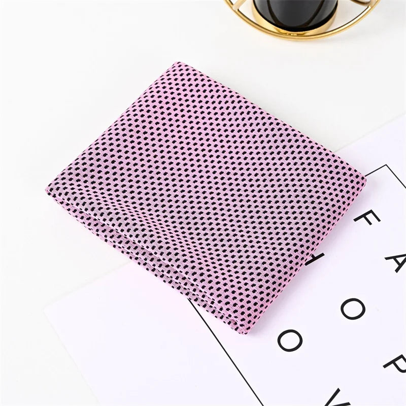 ChillMate Fitness Towel with Fun Dot Design for Active Lifestyles
