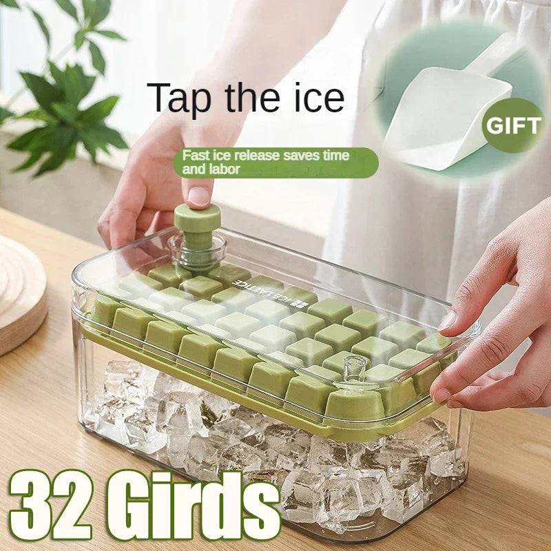 32-Cavity Flexible Ice Maker Tray