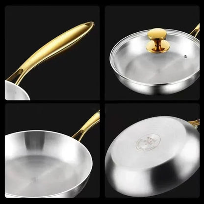 Stainless Steel Cooking Pan for Confident Meal Preparation