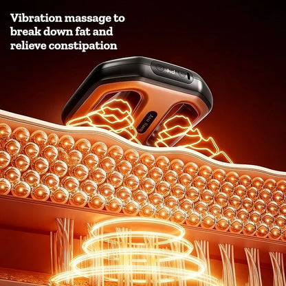 Portable Mini Vibration Massager Ring for Muscle Tension and Pain Relief