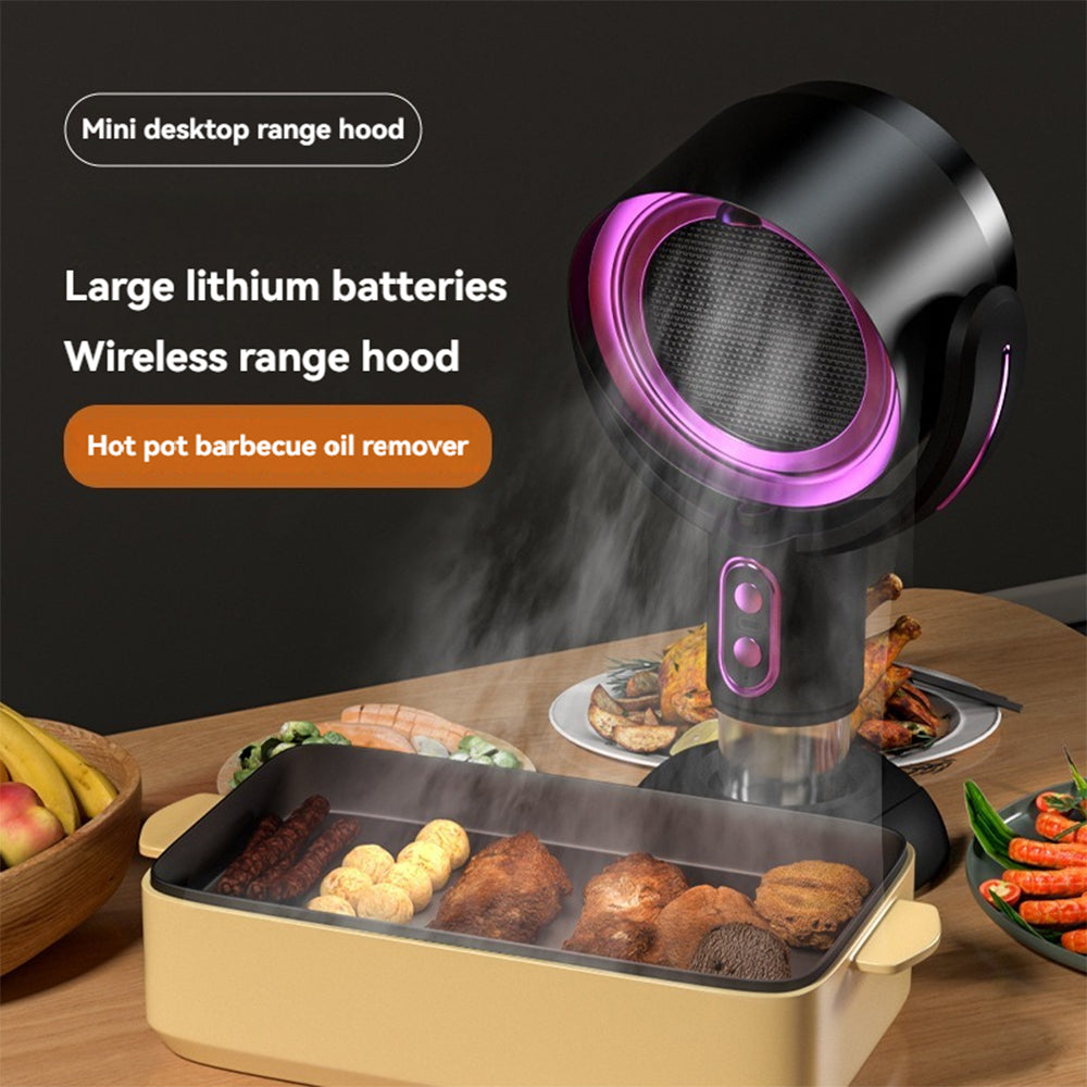 Portable Air Purifier Fan with Ion Technology and USB Charger