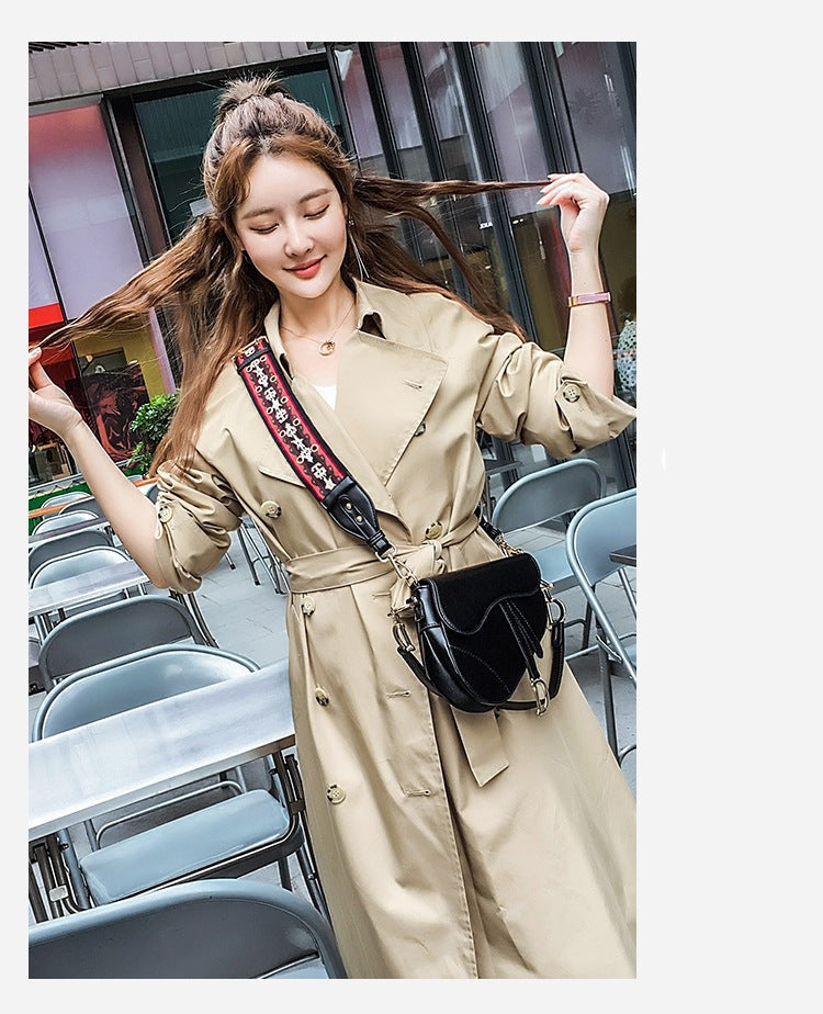 Exclusive PU Leather Shoulder Bag for Women – Stylish Saddle Design