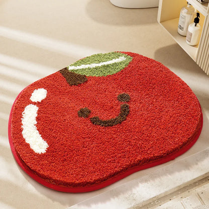 Cheerful Fruit-Themed Play Mat