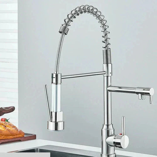 Kitchen Faucet with 360° Swivel Spout