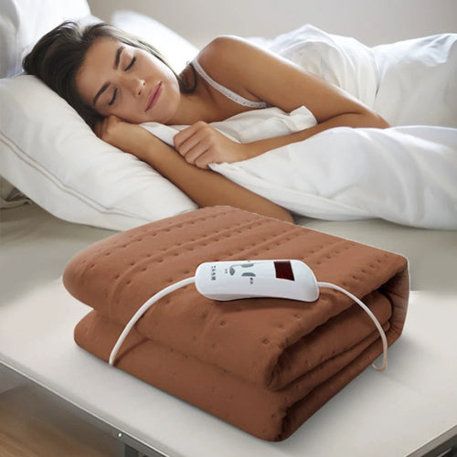 Cozy Heated Electric Blanket for Warmth and Comfort