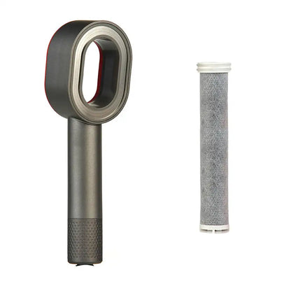 Round Handheld Showerhead with High Pressure and Water-Saving Filter