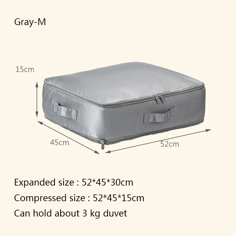 Compression Duvet Storage Bag for Space Saving