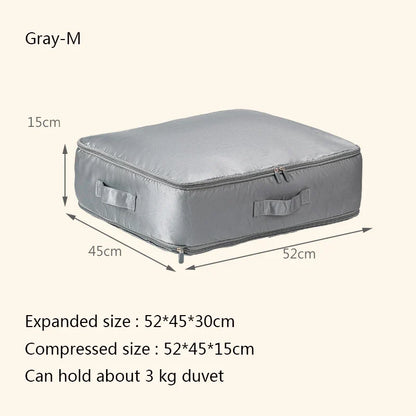 Compression Duvet Storage Bag for Space Saving