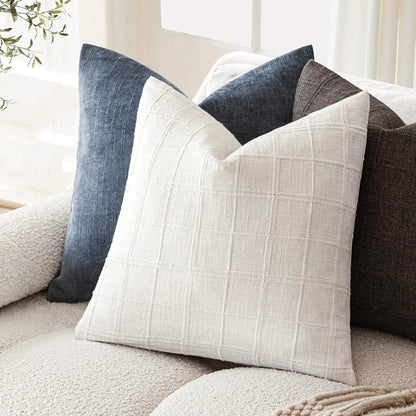 Chenille Cushion Cover in Bohemian Style