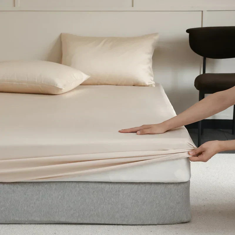 Mulberry Silk Bed Sheet Set - Hypoallergenic, Breathable Luxury Bedding