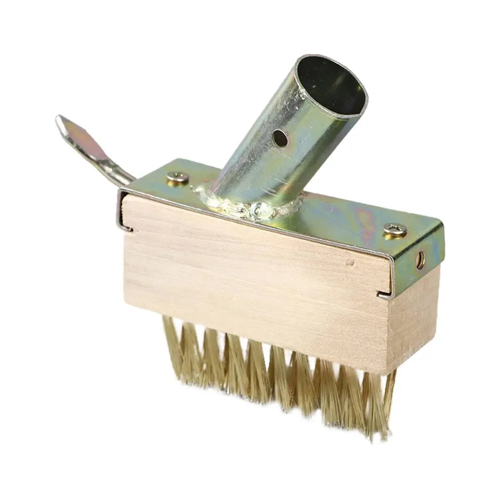 Weed and Moss Brush with Steel Bristles for Paving Joints – 120 cm Handle
