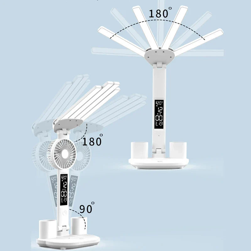 Smart Table Lamp with Four Heads – 3-in-1 Multifunctional Design
