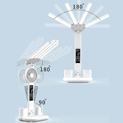 Smart Table Lamp with Four Heads – 3-in-1 Multifunctional Design