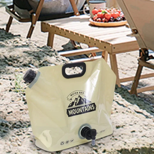 Collapsible Water Carrier Bag with Spout | Compact Design for Outdoor Use