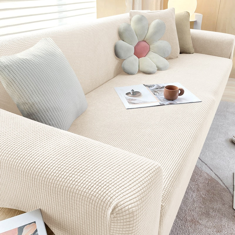Elastic Sofa Protector Cover – Fits Corner and Standard Sofas