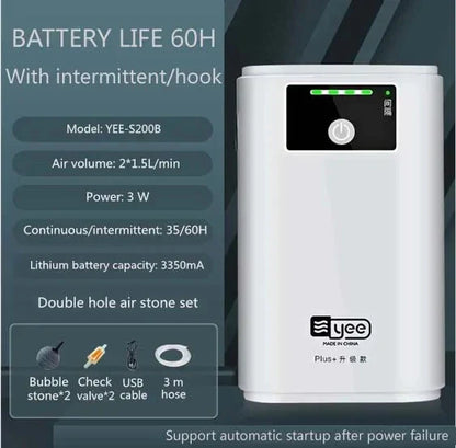 Quiet Oxygen Supply System with 6000mAh Battery – Eco-Friendly Design