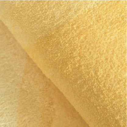 Yellow Banana-Shaped Area Rug