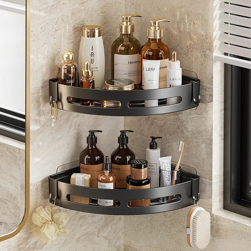 Self-Adhesive Shower Storage Solution – Waterproof, No Drilling Required