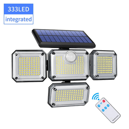 Solar Light with Motion Sensor – 2000 Lumen Outdoor Illumination