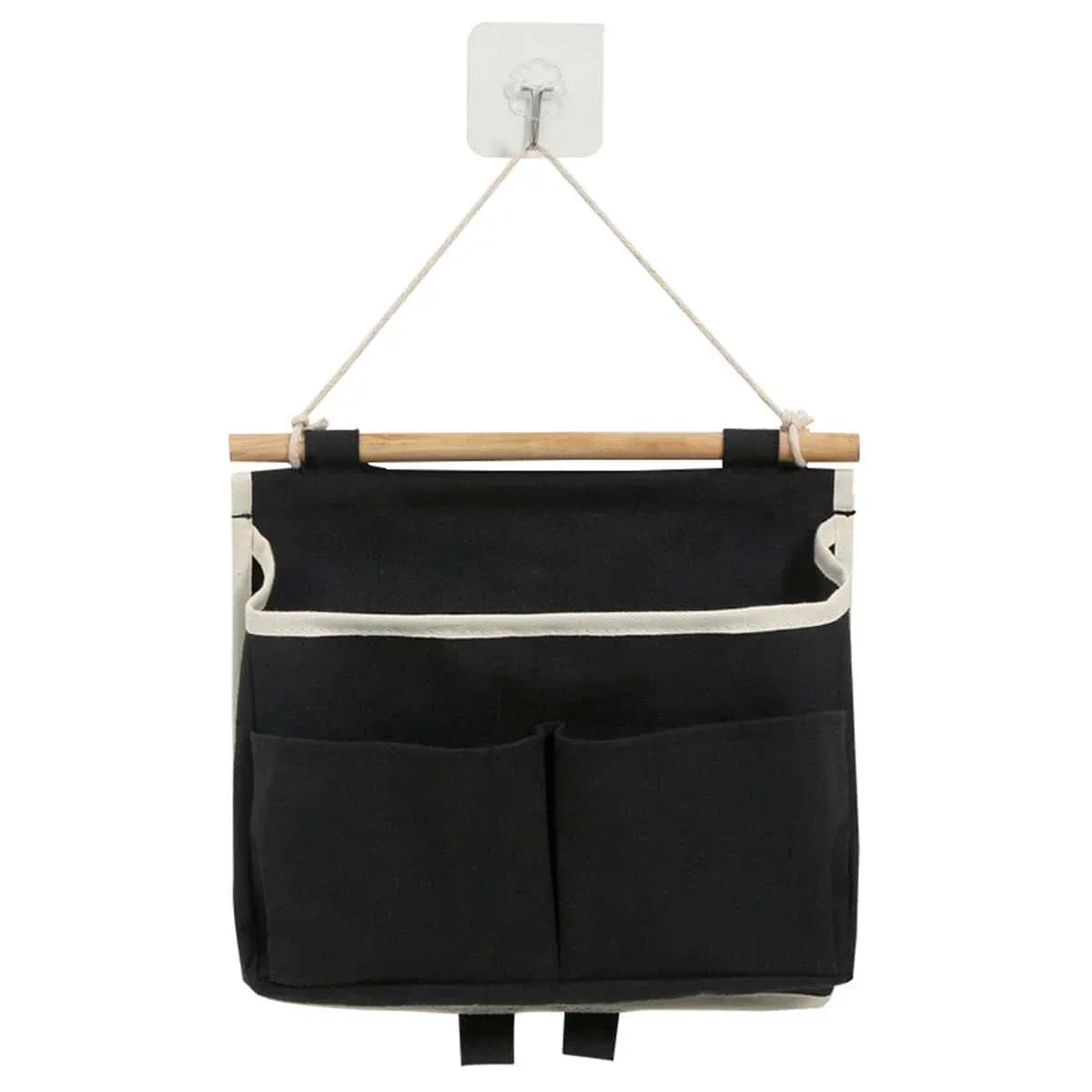 Over-the-Door Hanging Organizer | 2-Tier Storage Bag | Polyester